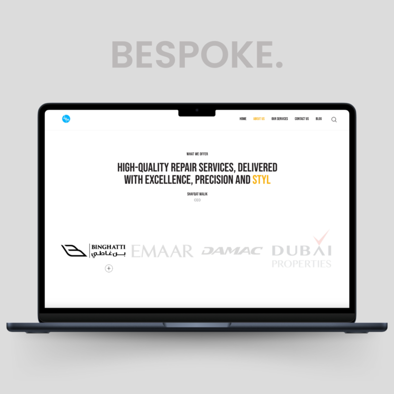 Bespoke Web Design