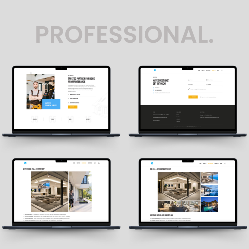 Professional  Web Design